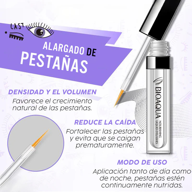 ULTIMAS UNIDADES OFERTA SERUM ALARGADOR DE PESTAÑAS BIOAQUA - PAGA 1 LLÉVA 3