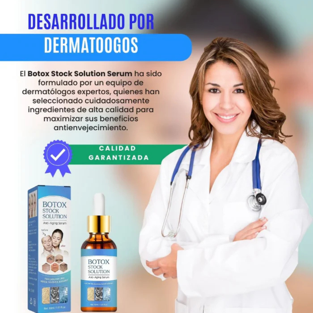 COMPRA 1 LLÉVATE 2 - Botox Stock Solution - Suero Antiedad Dermatológicamente Aprobado