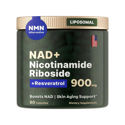 COMPRA 1 LLÉVATE 2 -  Combo 3 en 1 - NAD +  Nicotinamide + Resveratrol - SOLO HOY 50% OFF